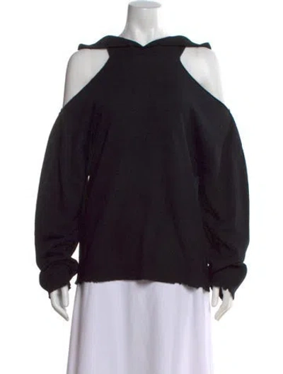 Pre-owned Rta Cashmere Crew Neck Sweater W/ Tags In Black