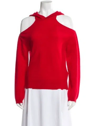 Pre-owned Rta Cashmere Turtleneck Sweater In Orange