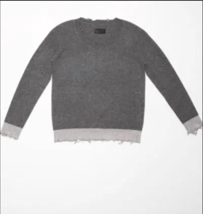 Rta Charlotte Crewneck Sweater In Grey