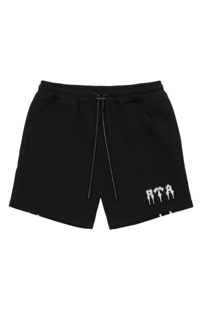 Rta Clyde Pull-on Shorts In Black