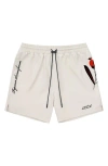 Rta Clyde Pull-on Shorts In White