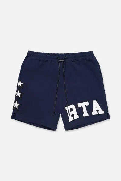 Rta Clyde Short In Blue