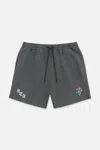 Rta Clyde Short In Gray
