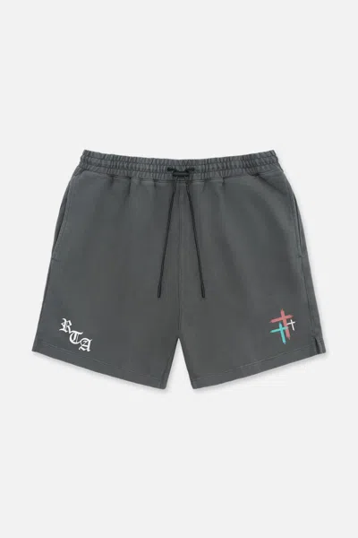 Rta Clyde Short In Gray