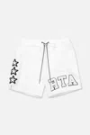 Rta Clyde Short In White