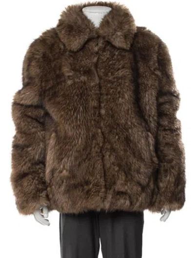 Pre-owned Rta Coat In Brown