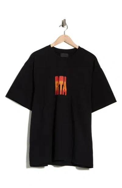 Rta Colin Graphic T-shirt In Black