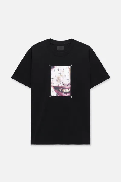 Rta Colin Oversized Short Sleeve Tee In Black