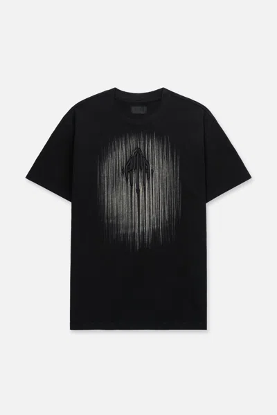 Rta Colin Oversized Short Sleeve Tee In Black