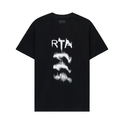 Pre-owned Rta Colin Oversized Short-sleeve Tee 'black Ascending' | Men's Size L