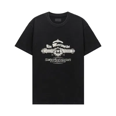 Pre-owned Rta Colin Oversized Short-sleeve Tee 'black Retro Paradise' | Men's Size L