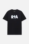 Rta Colin Oversized Tee In Black