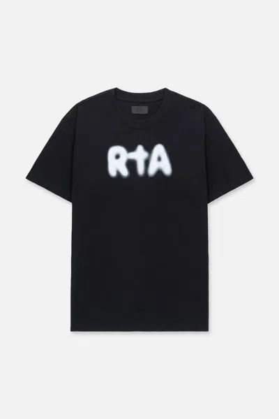 Rta Colin Oversized Tee In Black