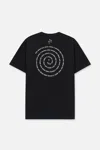 Rta Colin Oversized Tee In Black