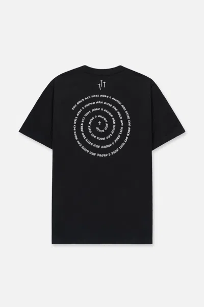Rta Colin Oversized Tee In Black