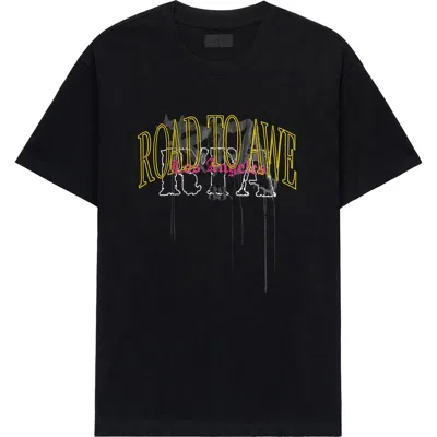 Rta Colin Road To Awe Oversize Graphic T-shirt In Black