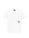 Rta Oversized Fit Graphic T-shirt In White
