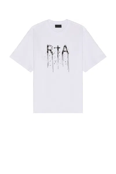 Rta Colin T-shirt In White Watercolor