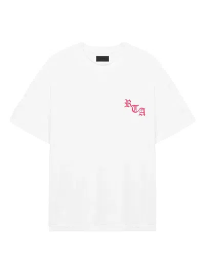 Rta Colt Logo-print T-shirt In White