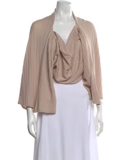 Pre-owned Rta Cowl Neck Sweater In Neutral