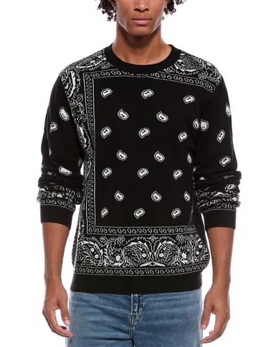 Rta Creed Wool & Cashmere-blend Crewneck Sweater In Animal Print