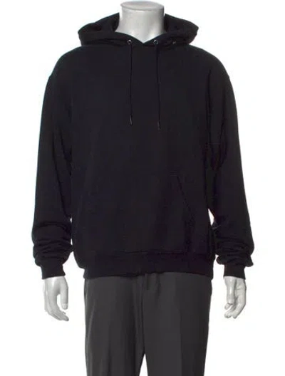 Pre-owned Rta Crew Neck Long Sleeve Hoodie In Black