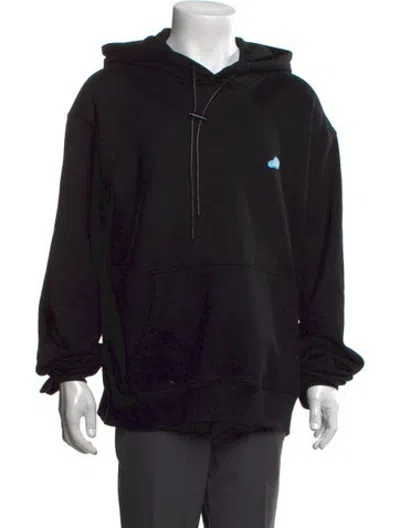 Pre-owned Rta Crew Neck Long Sleeve Hoodie In Black
