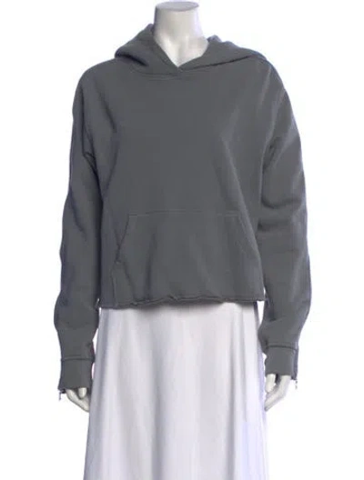 Pre-owned Rta Crew Neck Long Sleeve Sweatshirt In Grey