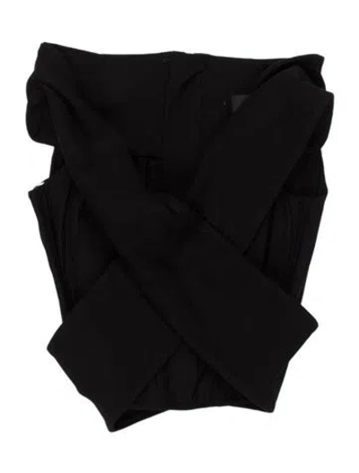 Pre-owned Rta Crew Neck Short Sleeve Top W/ Tags In Black