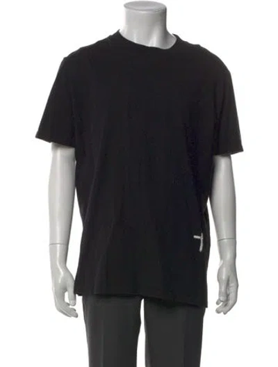 Pre-owned Rta Crew Neck Short Sleeve T-shirt In Black