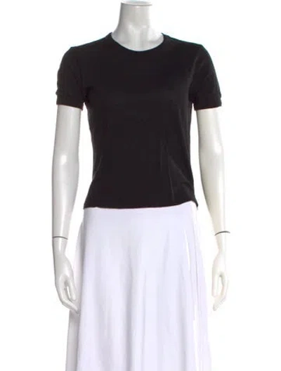 Pre-owned Rta Crew Neck Short Sleeve T-shirt In Black
