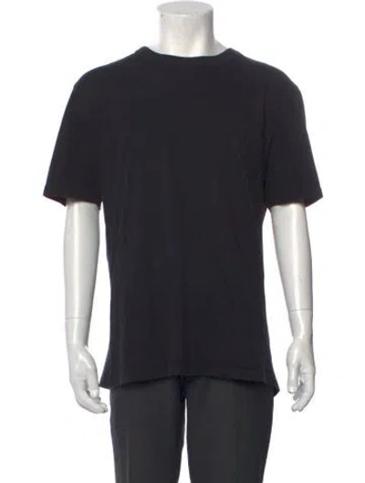 Pre-owned Rta Crew Neck Short Sleeve T-shirt In Black