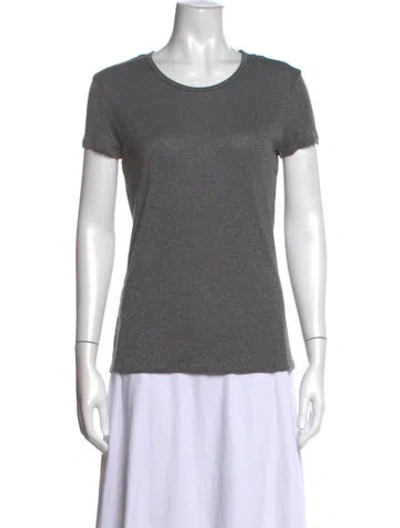Pre-owned Rta Crew Neck Short Sleeve T-shirt In Black/grey