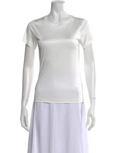 Pre-owned Rta Crew Neck Short Sleeve T-shirt W/ Tags In White