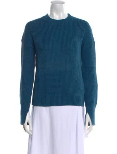 Pre-owned Rta Crew Neck Sweater In Blue