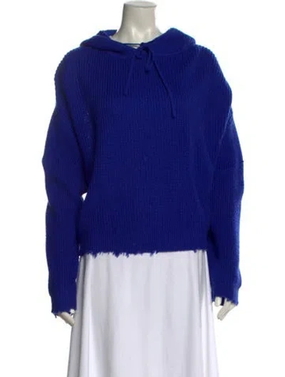 Pre-owned Rta Crew Neck Sweater In Blue