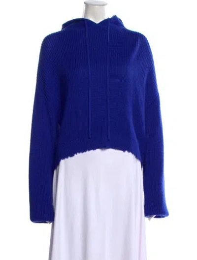 Pre-owned Rta Crew Neck Sweater In Blue