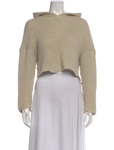 Pre-owned Rta Crew Neck Sweater In Neutral