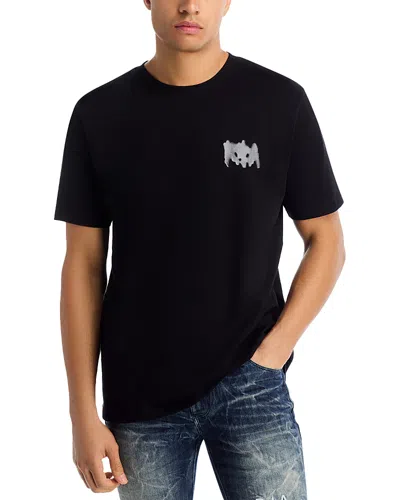 Rta Cyber Metal Tee In Black