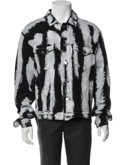 Pre-owned Rta Denim Jacket In Black