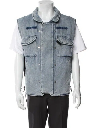 Pre-owned Rta Denim Jacket In Blue