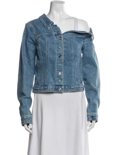 Pre-owned Rta Denim Jacket In Blue