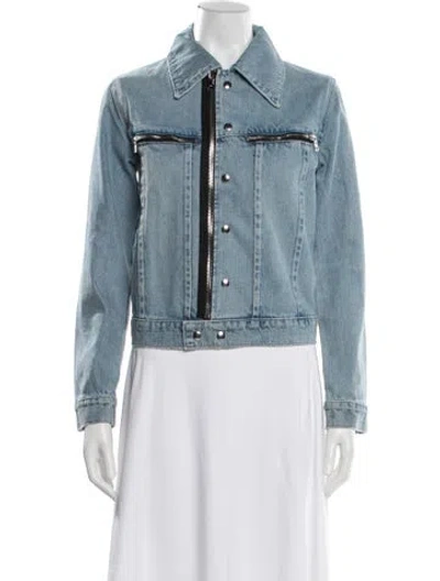 Pre-owned Rta Denim Jacket In Blue