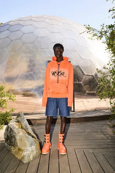 Rta Dion Hoodie In Orange