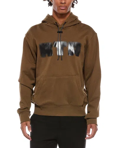 Rta Dion Hoodie In Brown