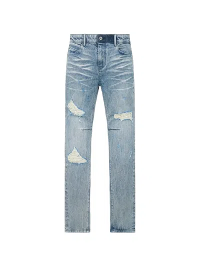 Rta Distressed Skinny Jeans In Blue