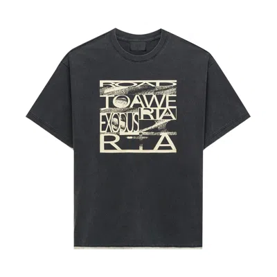 Pre-owned Rta Elian Double Layered Tee 'black Exodus' | Men's Size Xl