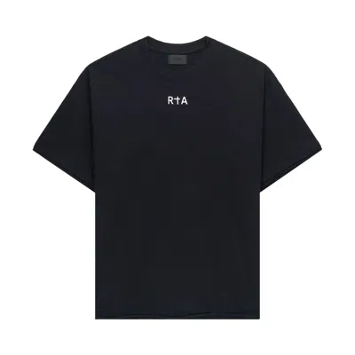 Pre-owned Rta Elian Double Layered Tee 'black Flag' | Men's Size M