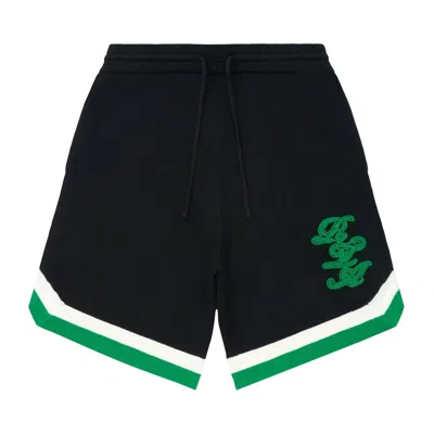 Pre-owned Rta Elias Logo Shorts 'black/green' | Men's Size L