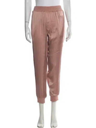 Pre-owned Rta Embroidered Accent Sweatpants In Pink